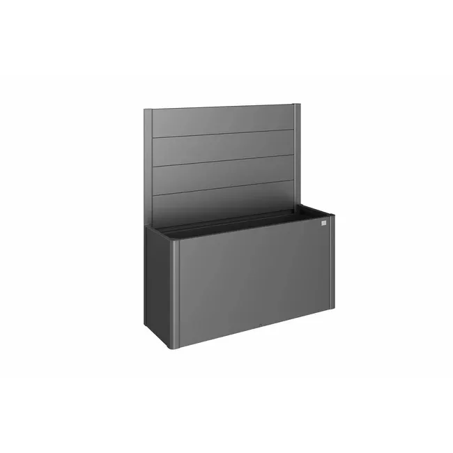 Biohort Sichtschutz zu Pflanzbeet Belvedere (1Stk) ohne Acrylglas Gr. 150 dunkelgrau-metallic