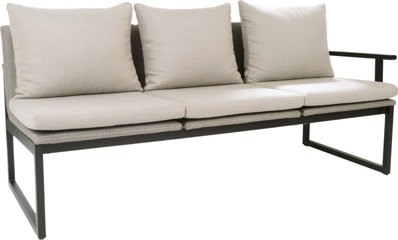 Stern Tammo Armlehnen-SETAluminium schwarz matt