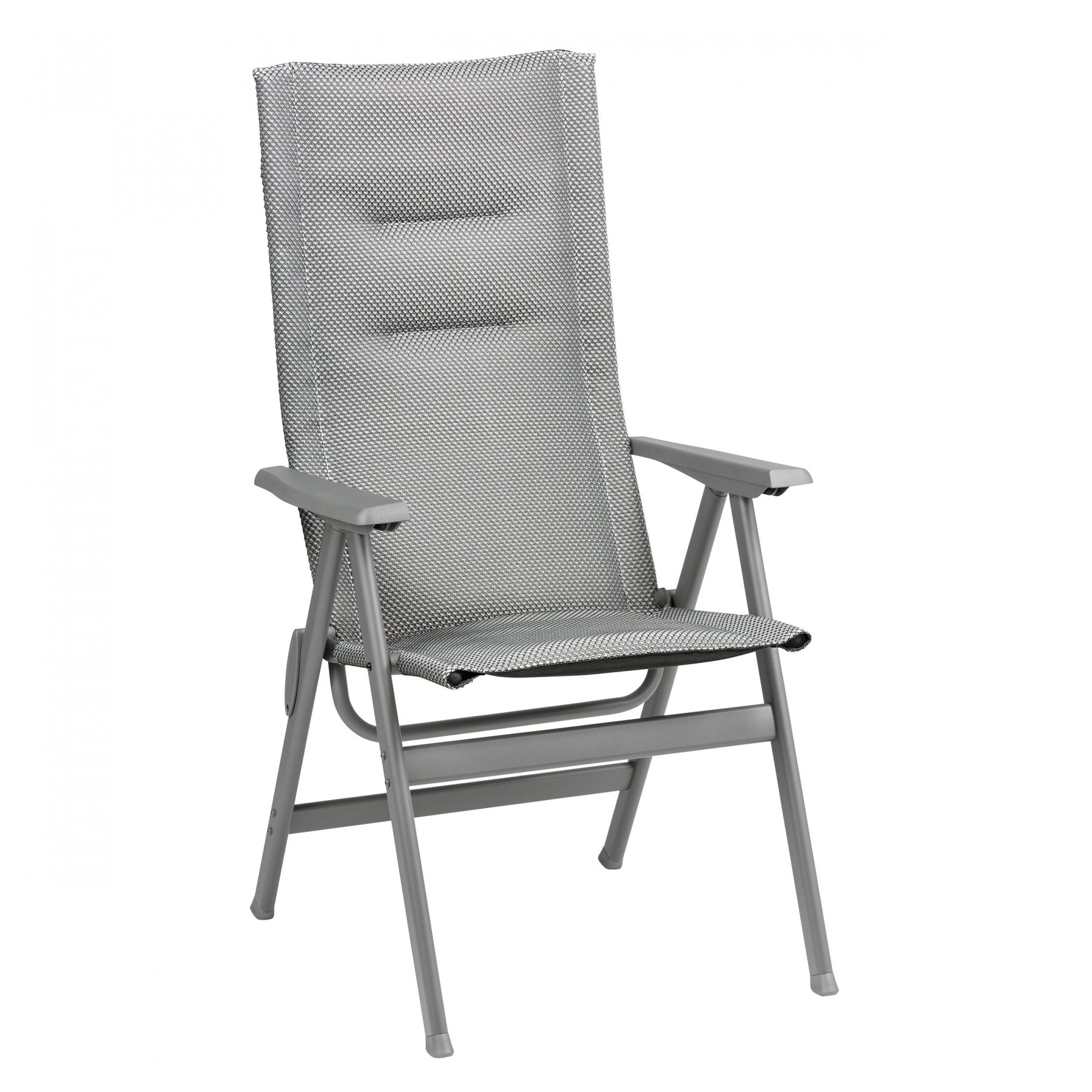 Lafuma Zen It Bec Gartenstuhl Stahl/Batyline Duo Titane/Silver