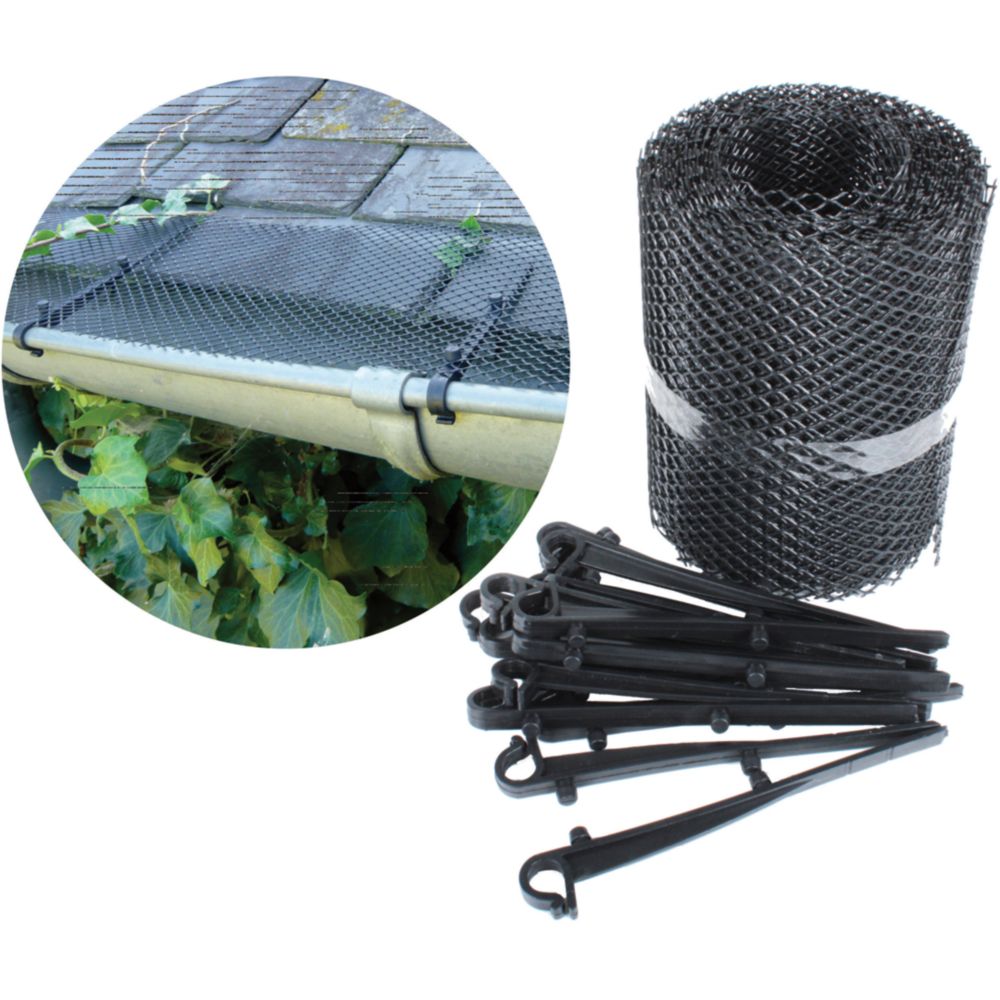 Dachrinnenschutz 16cm x 6 mtr