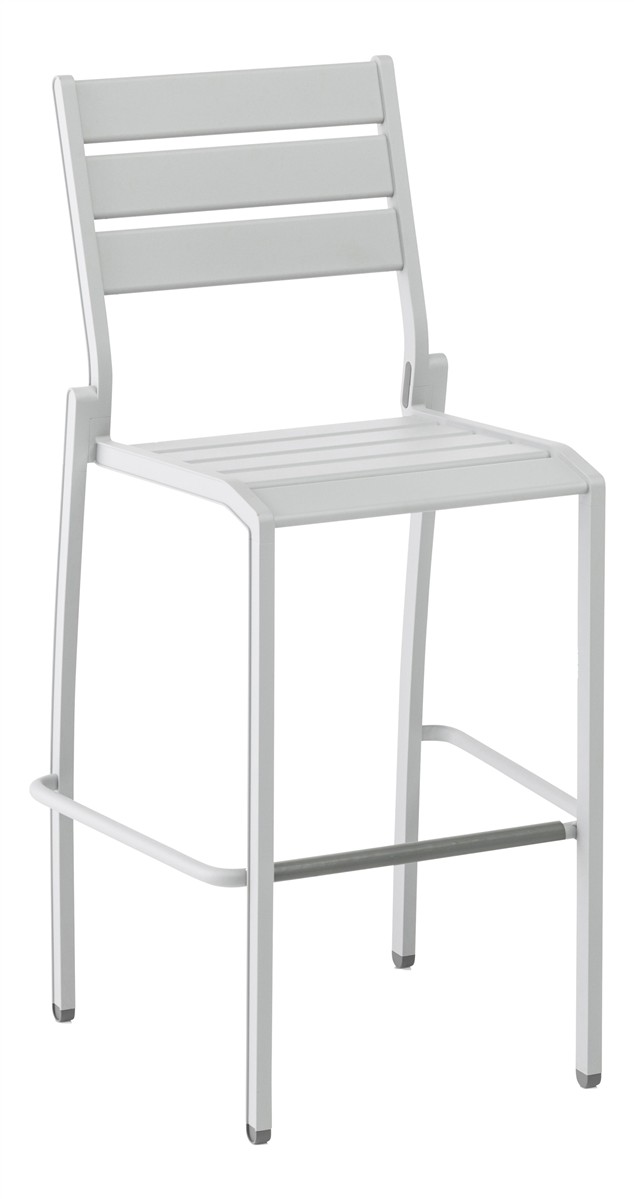 KETTLER Barstuhl LATITUDE Aluminium hellgrau