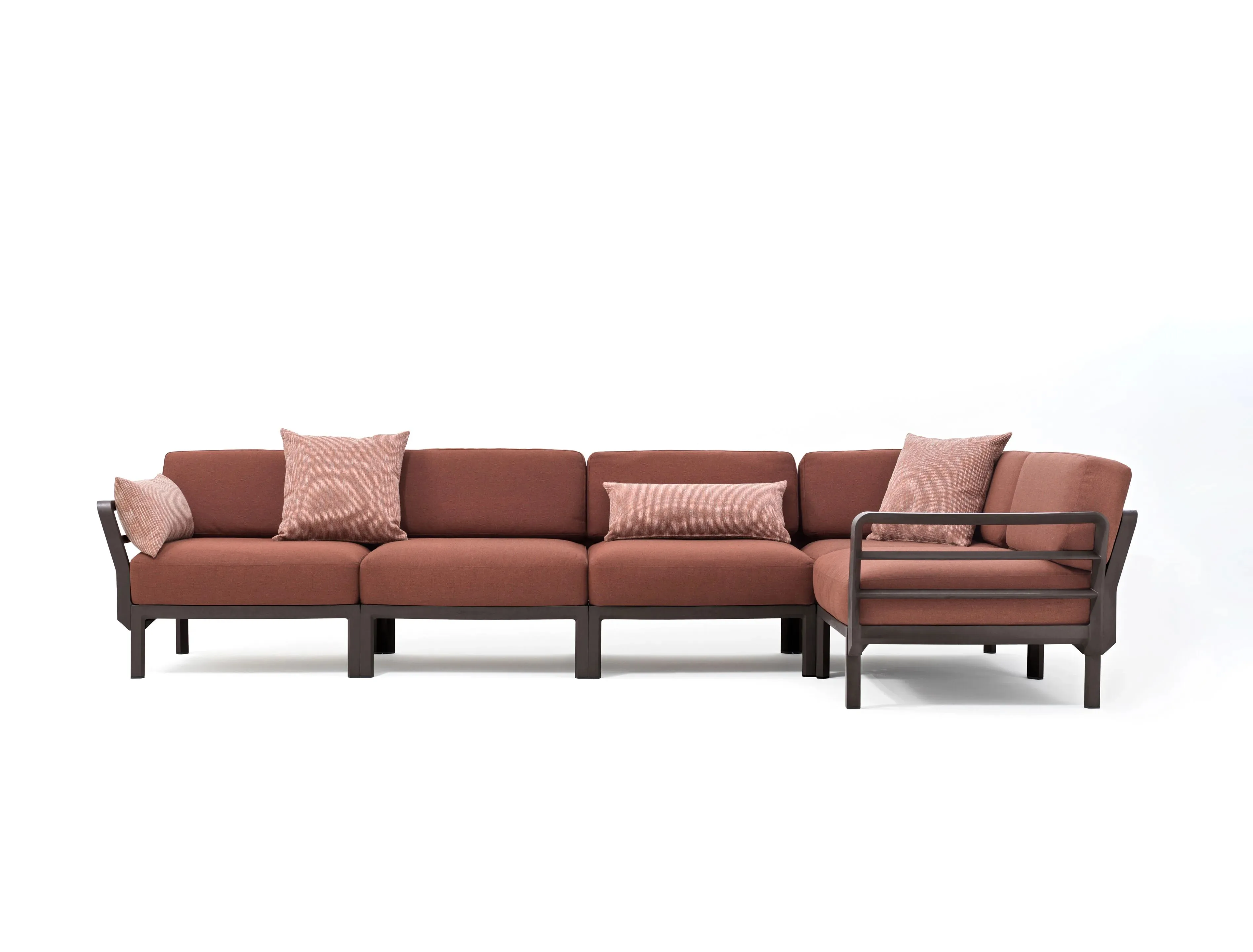 Nardi Maximo 5 Loungeset terra/Sunbrella cannella