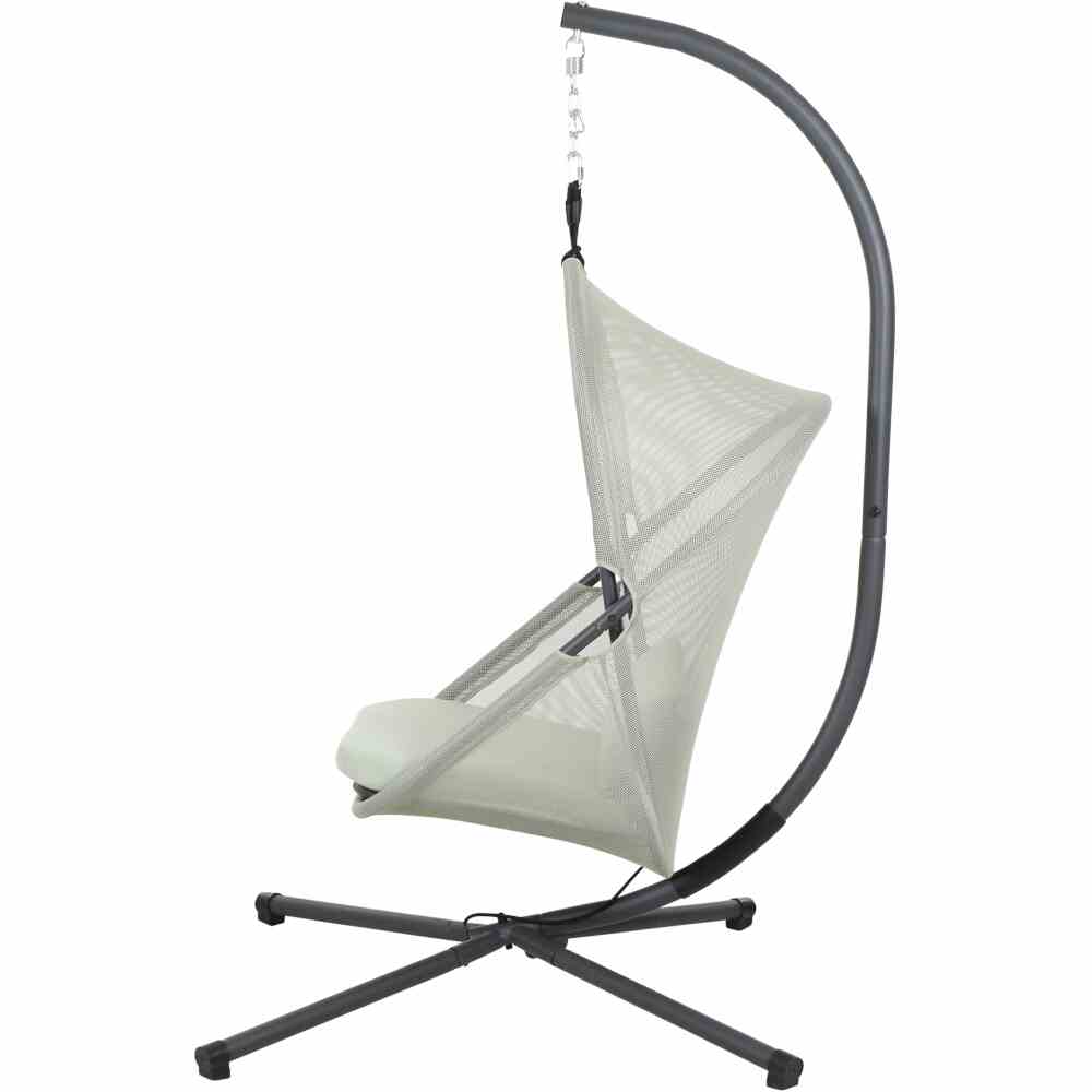 Siena Garden YOBAYA Hängesessel Stahl matt-anthrazit/light green