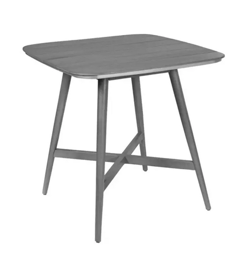 MBM Bar Tisch Iconic stone grey 90 x 90