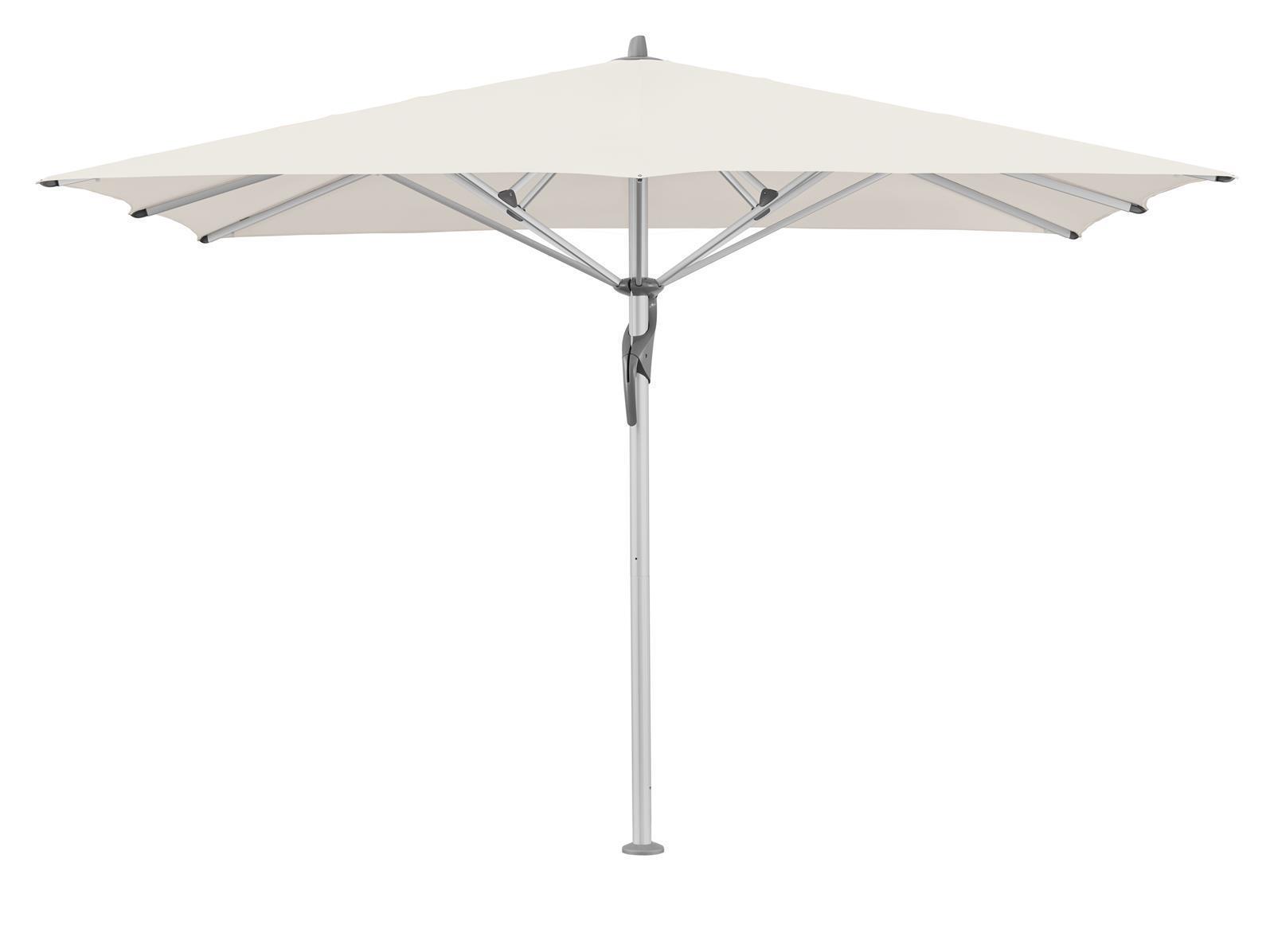 Glatz FORTELLO® LED easy Sonnenschirm 300 x 300 Klasse 2 Off White