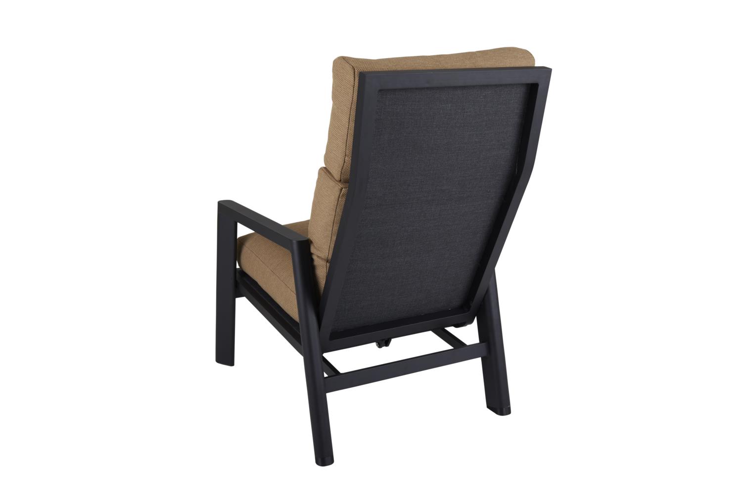 Brafab Positionssessel Slide Schwarz/Cinnamon