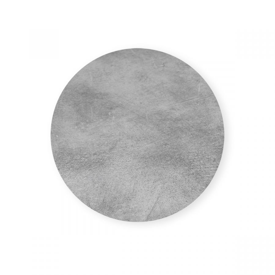 Nardi PIANO LAMINATO Ø 60 cm Tischplatte rund zement