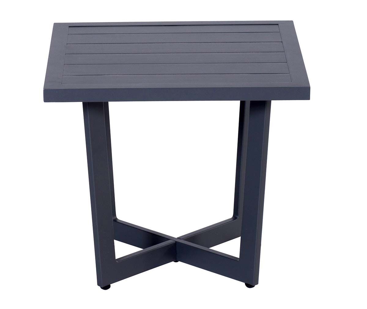 GARDEN Impressions Ivy Beistelltisch - 47,5x47,5xH42 carbon black