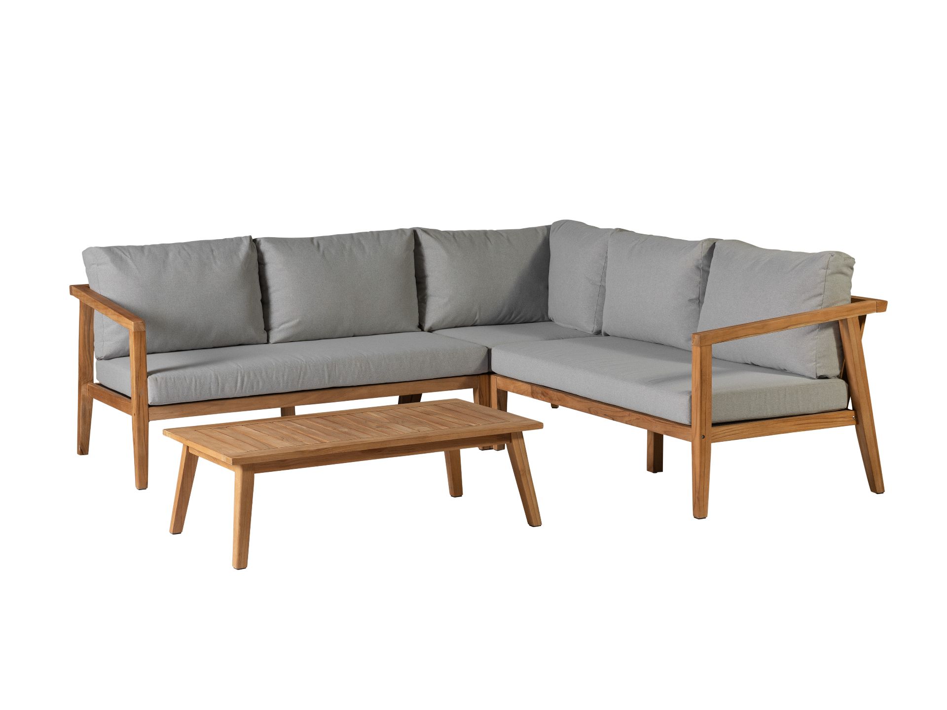 EXOTAN LUCCA ECKGRUPPE TEAK FSC GREY