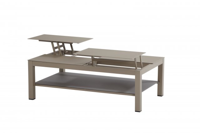 Forest coffeetable 120 x 72 x 40 cm. Matt Taupe