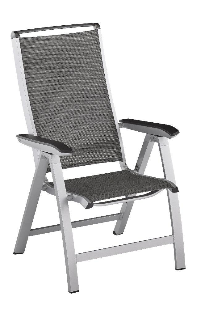 KETTLER Klappsessel Forma II silber/graphit