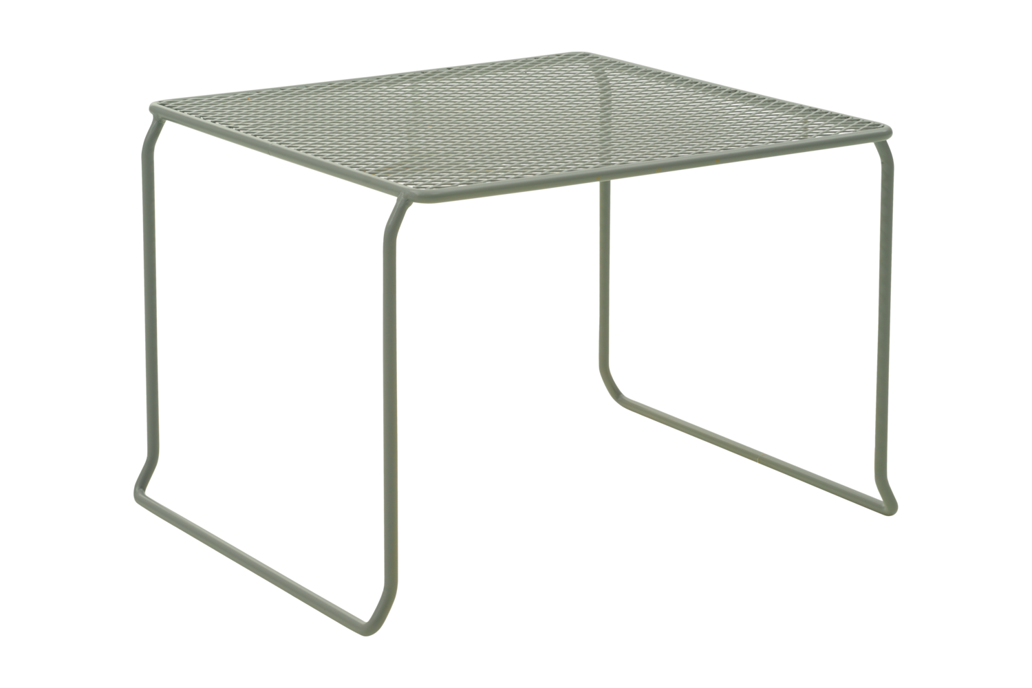 Brafab Haru Loungetisch 54x54 cm Stahl Dusty Green