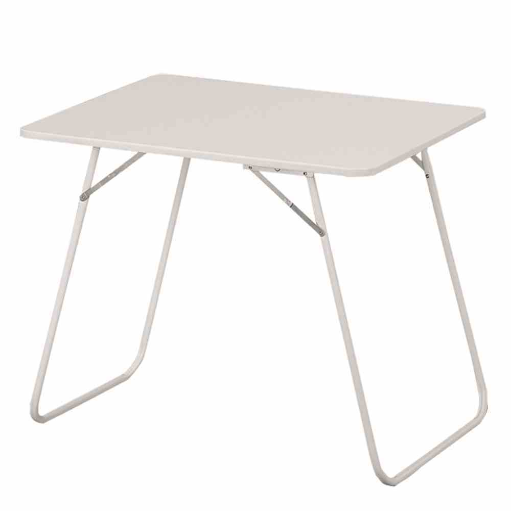 Siena Garden Campingtisch 60x80 cm, weiß mit