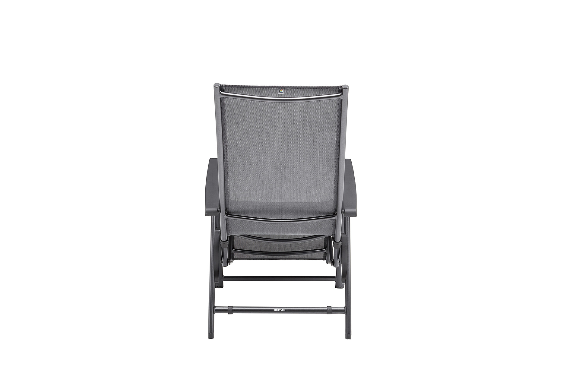 Kettler CIRRUS Silver-Line Relaxsessel XL, anthrazit/anthrazit-grau, Aluminium/Outdoorgewebe