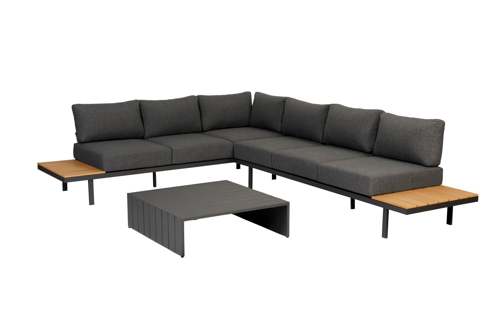 EXOTAN BARI LOUNGESET ANTHRACITE