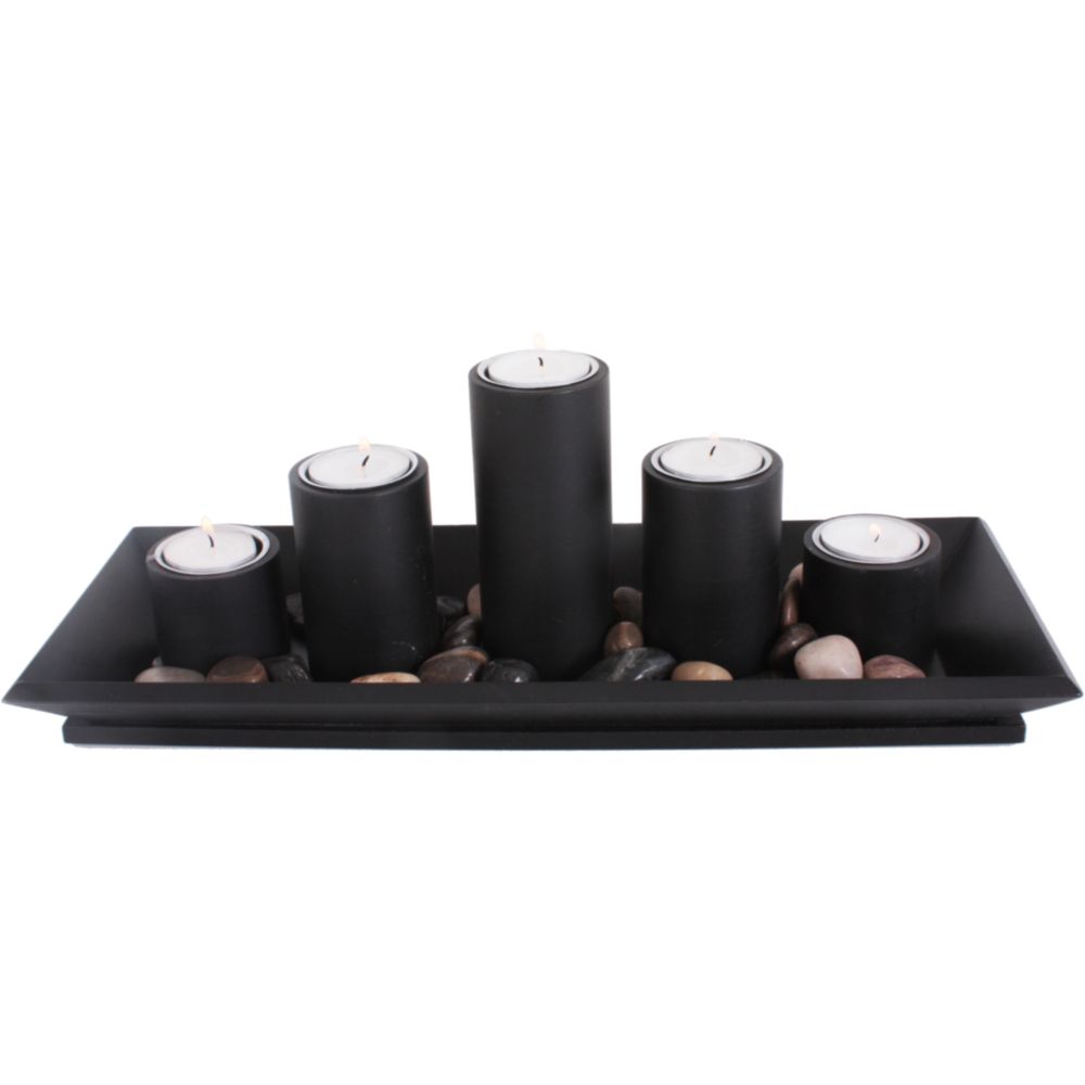 Kerzenhalter inkl. 5 Teelichter