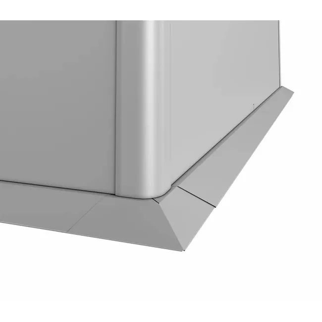 Biohort Mähkante L2x1 silber-metallic