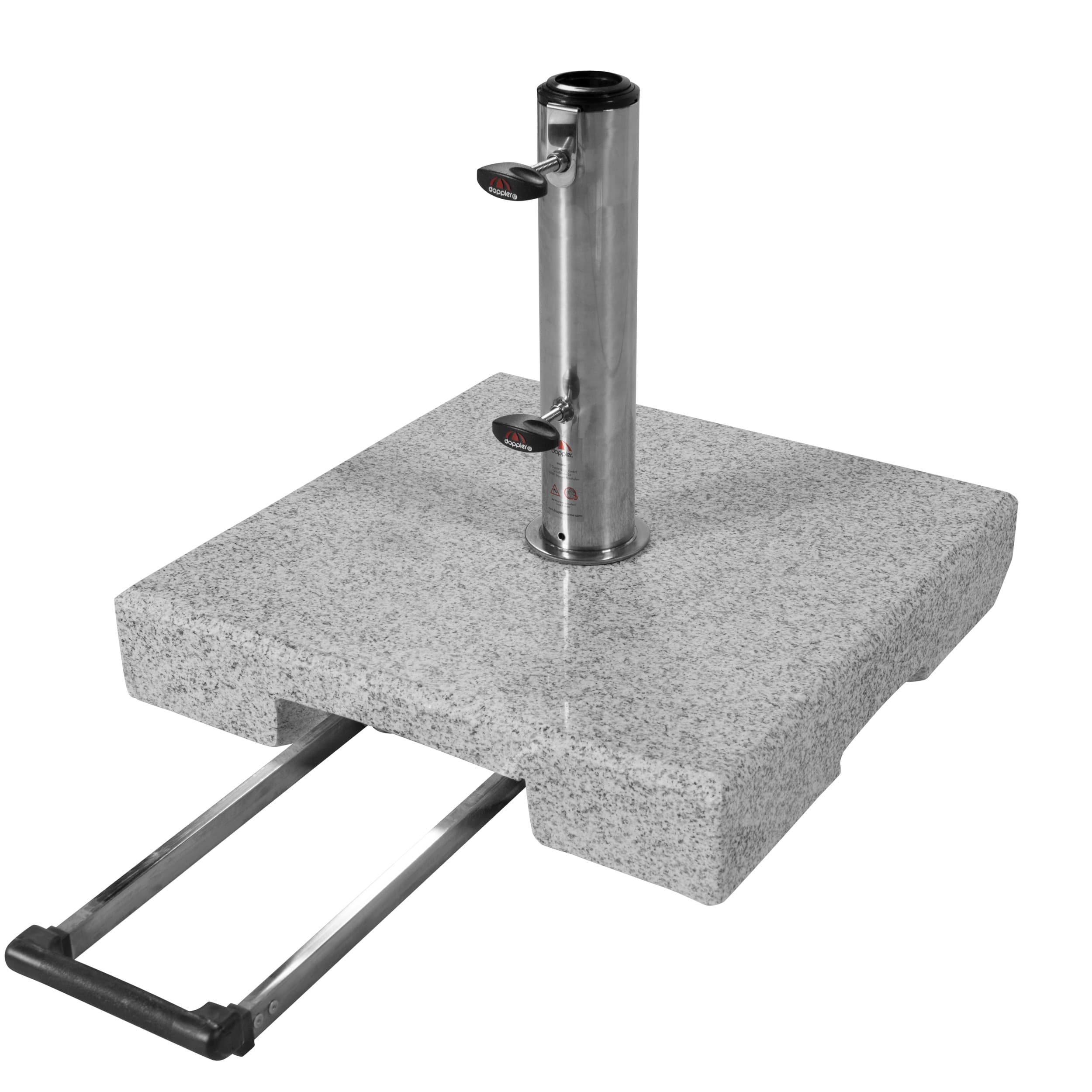 Doppler Trolly Granitsockel ACTIVE 40 Kg Mit Rollen
