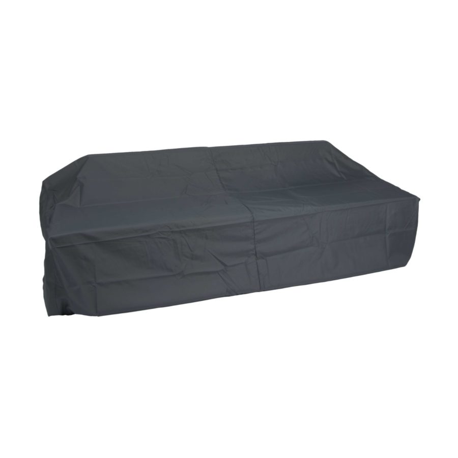 Stern Schutzhülle Lounge-Sofa Vanda mit Bindebändern und Klettverschluss 100% Polyester grau