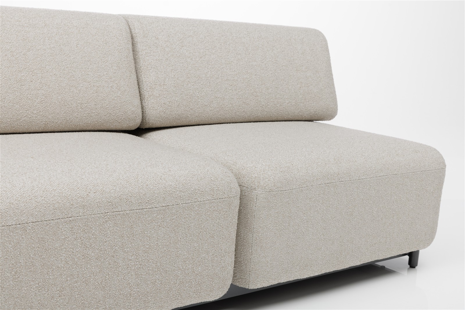 KETTLER TRIBE Lounge 2-Sitzer Aluminium/Polyester anthrazit matt/Boucle beige