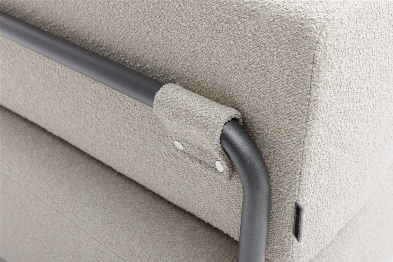 KETTLER TRIBE Eckteil Aluminium/Polyester anthrazit matt/Boucle beige