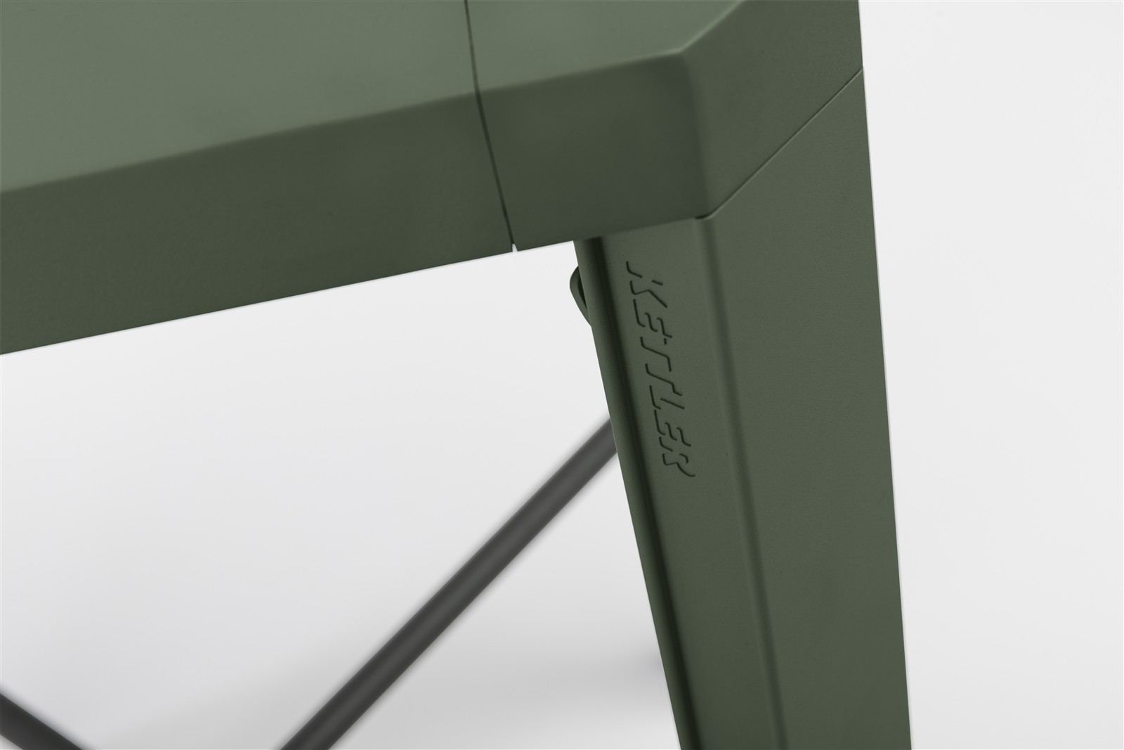 KETTLER Bartisch LATITUDE 70 x 70 Aluminium grün