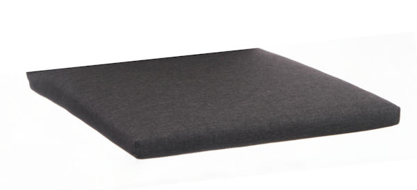 KETTtex KTH 2 Waterproof mit Reißverschluss Auflage Hocker 48x48x4 cm anthrazit Melange