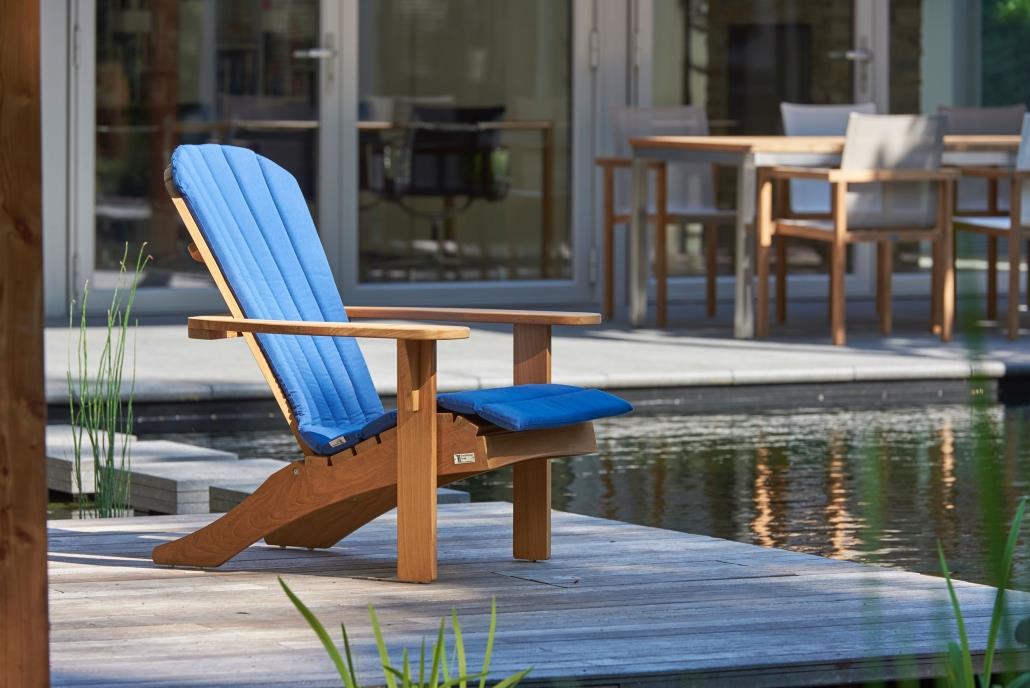 Traditional Teak Strandstuhl Sienna Mosaic Teakholz