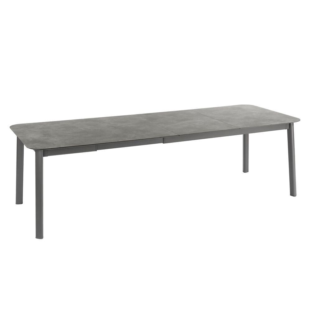 Lafuma Tisch ORON mit Butterfly-Auszug 100 x 200 cm, Aluminium/HPL Titane/Fusain
