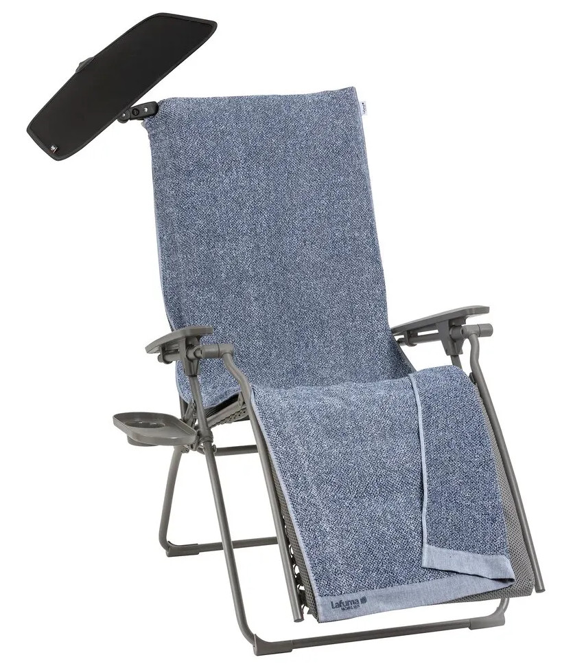 Lafuma EVOLUTION Relaxsessel Be Comfort® Titan/Ash Grey inkl. Zubehört