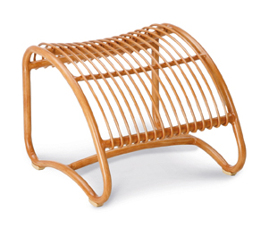 Fußhocker Bayon Bambus-Look