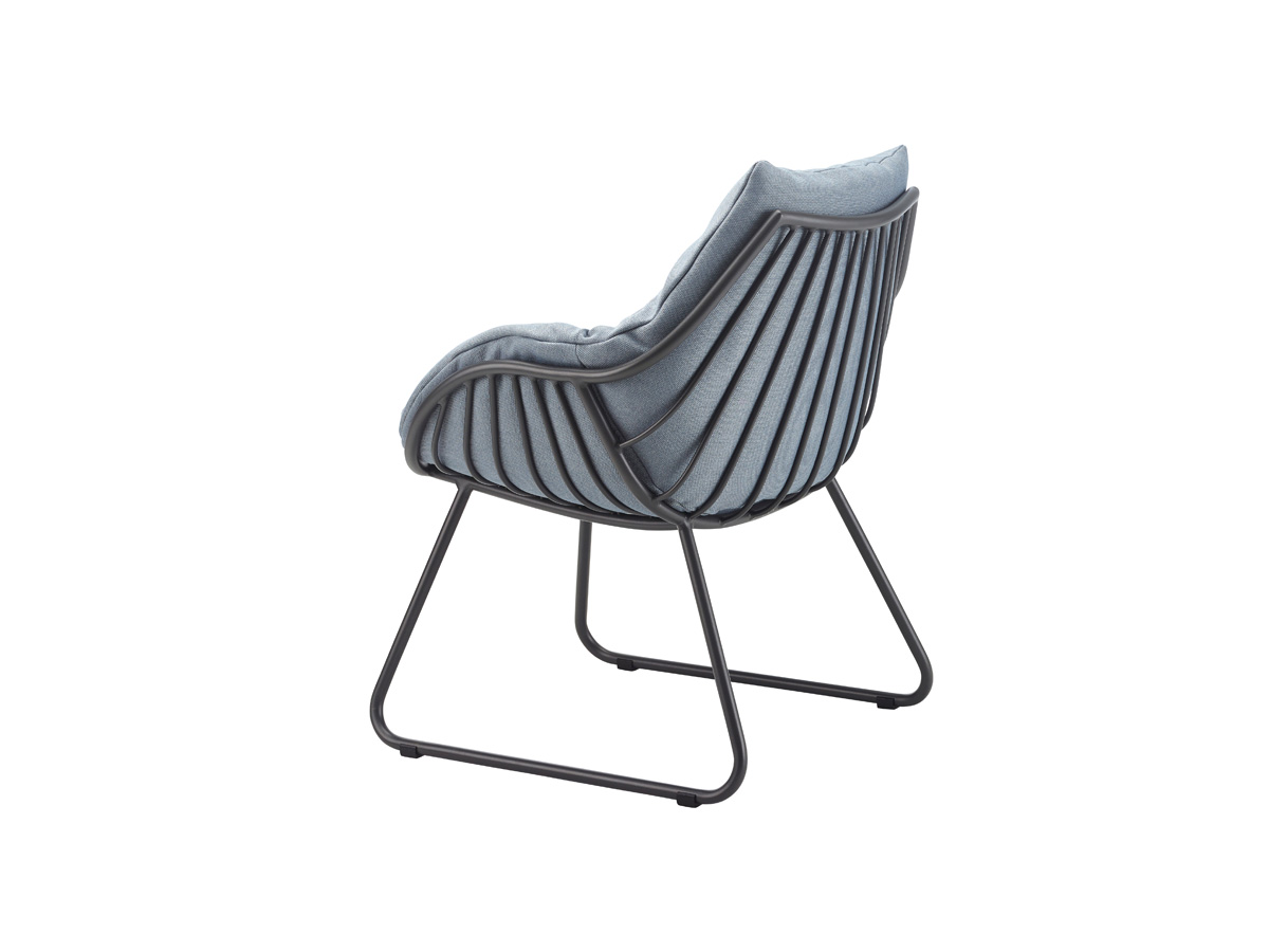 Solpuri CHILL Dining Sessel inkl. Sitz-/Rückenpolster Premium anthrazit