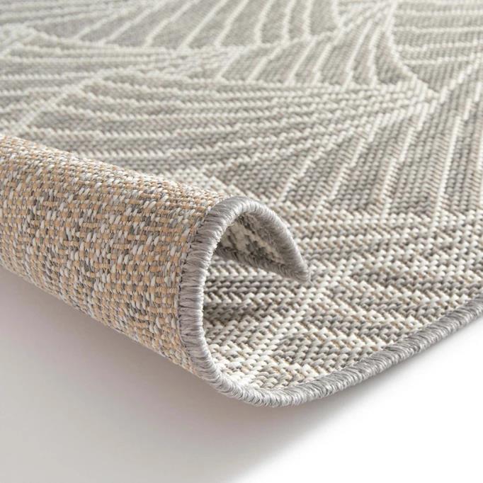 Lafuma MARSANNE Outdoorteppich 240 X 320 Eventail Gris