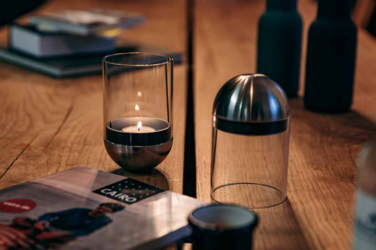 Höfats GRAVITY CANDLE M90 Windlicht