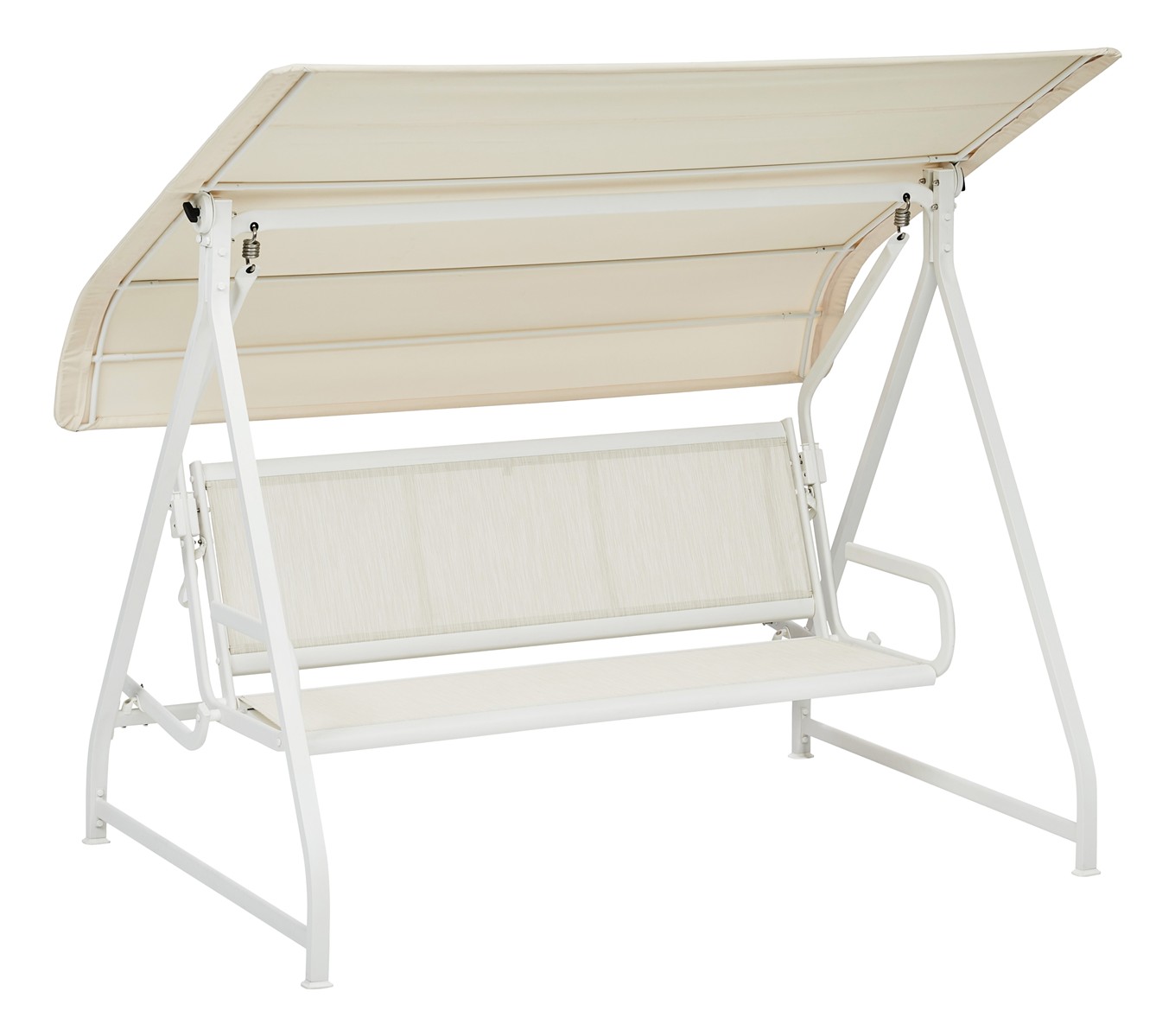 KETTLER PARADISO Hollywoodschaukel weiß matt/beige