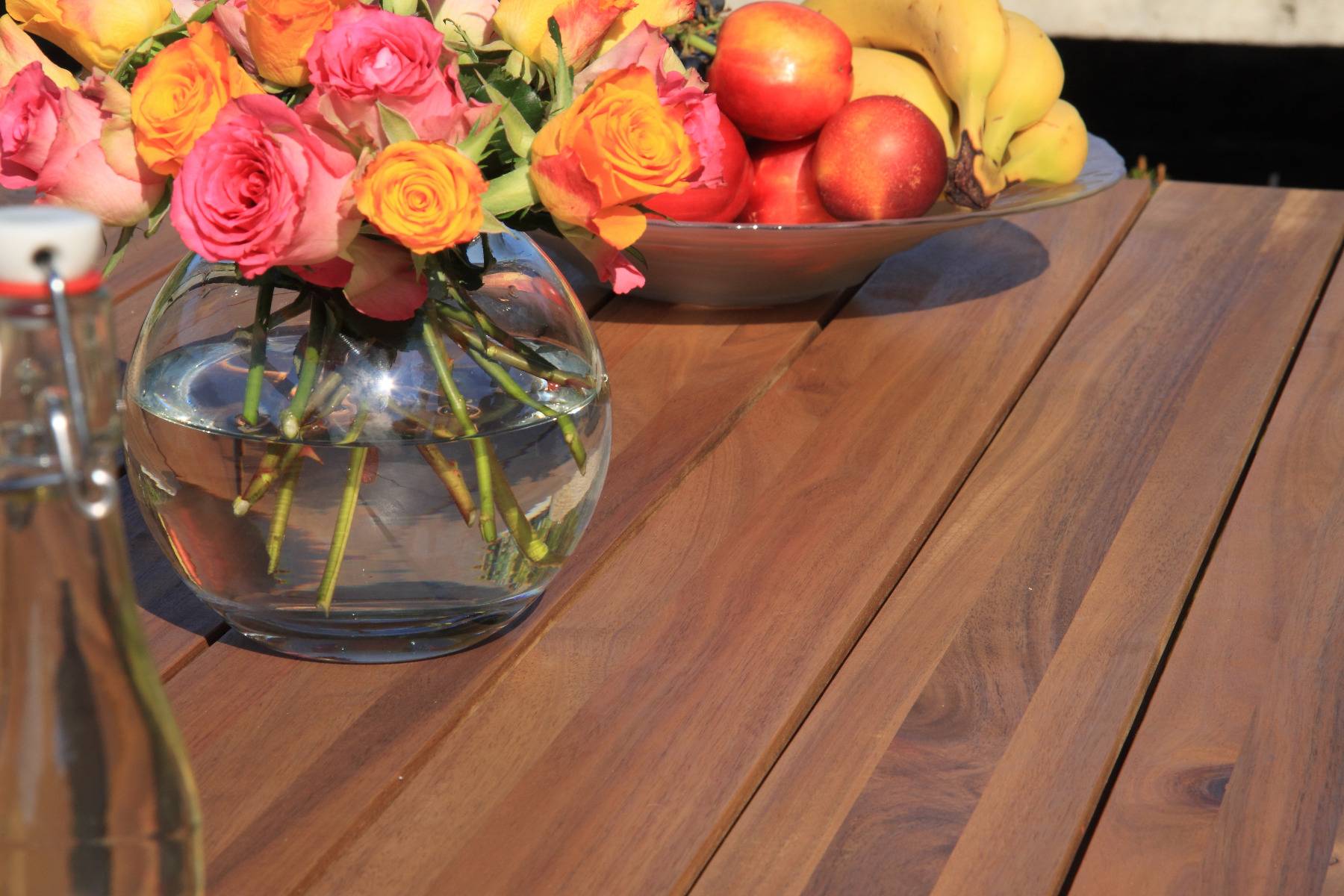 Acamp Atacama Tischgruppe teakfarben 5-teilig