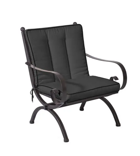 MBM Sitz-/Rückenkissen anthrazit für Loungesessel Romeo Elegance