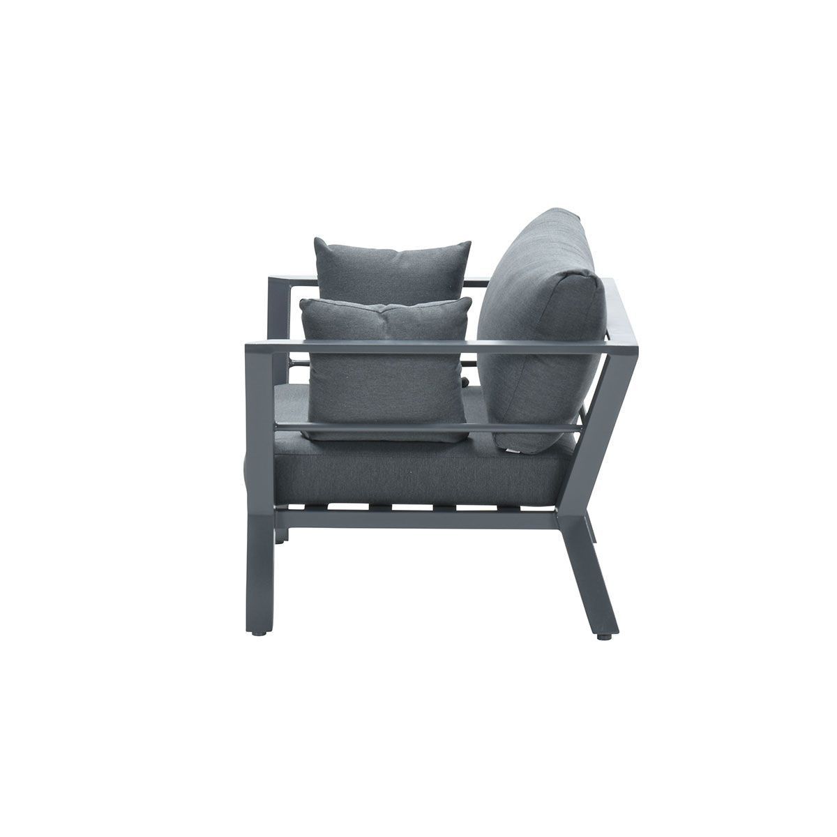 GARDEN Impressions Sasha Lounge Sessel carbon black/reflex schwarz