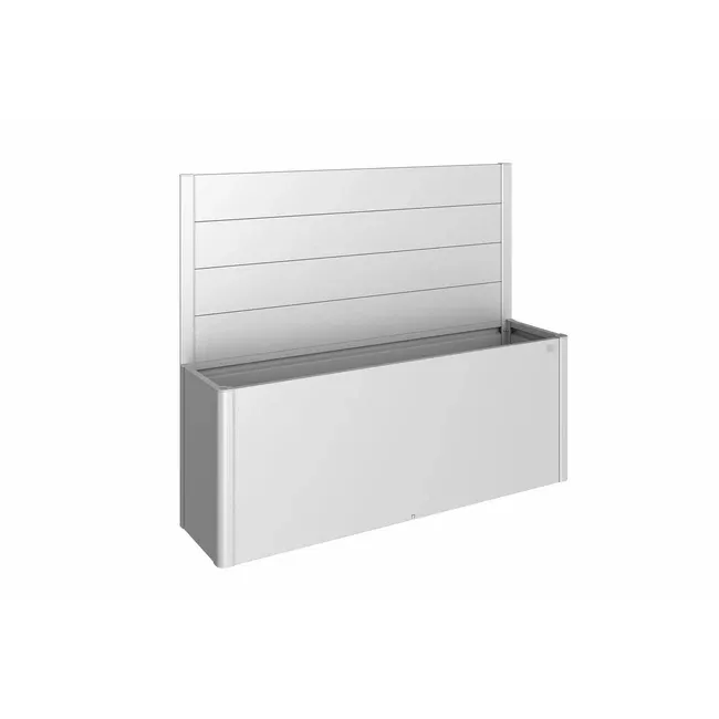 Biohort Sichtschutz zu Pflanzbeet Belvedere (1Stk) ohne Acrylglas Gr. 200 silber-metallic