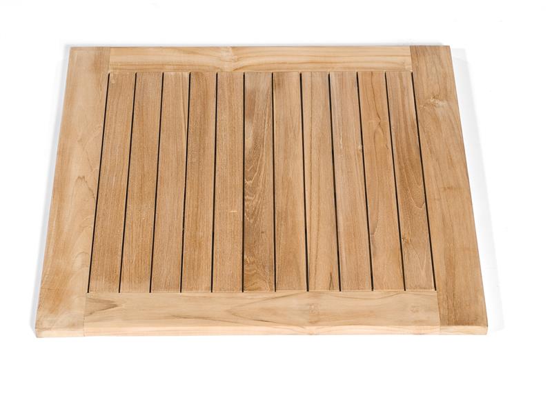 Tischplatte TUNIS
 70x70 cm Teakholz von 
SonnenPartner