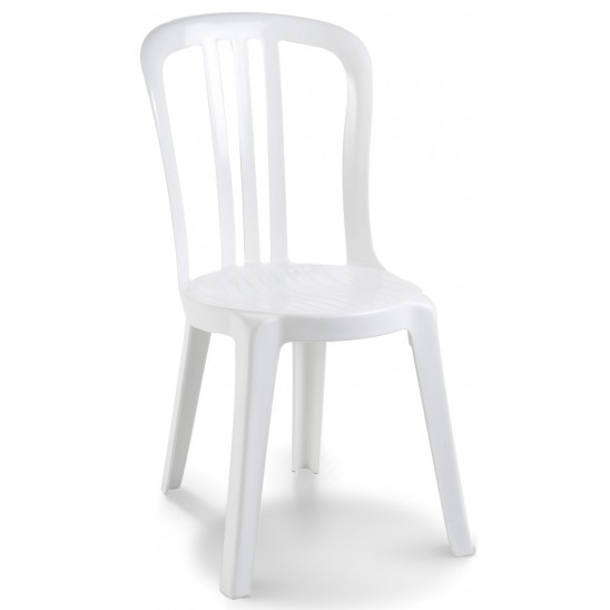 Grosfillex Stapelstuhl Miami Bistrot Weiss