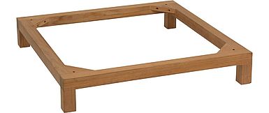 Stern UNTERGESTELL TEAK FSC-ZERTIFIZIERT 85X85X14 CM ZU FONTANA