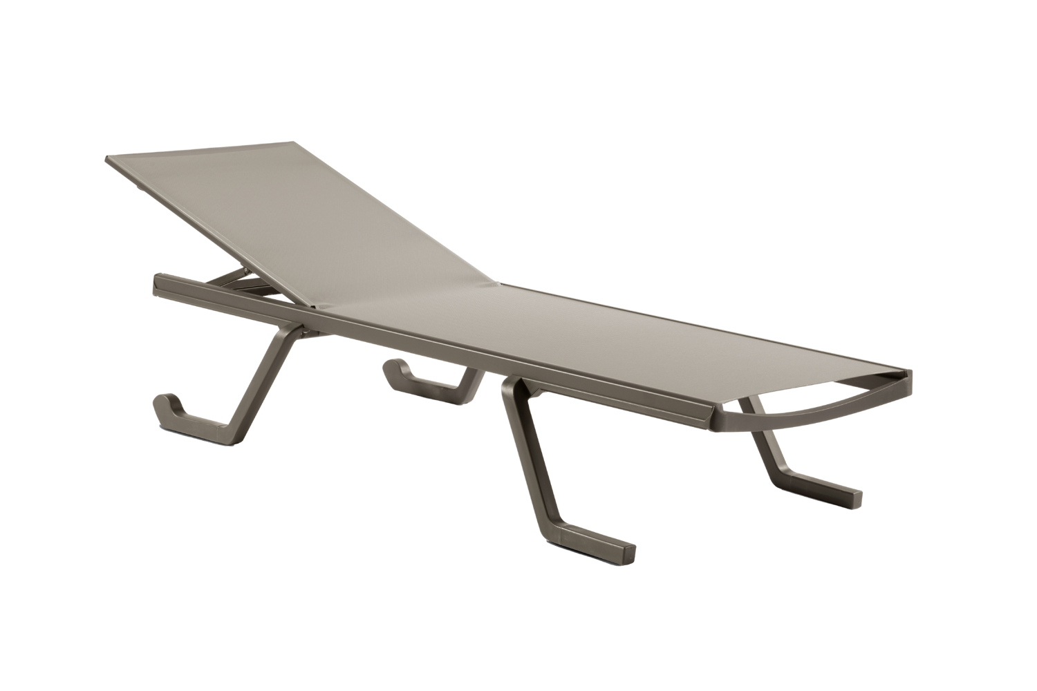 Brafab Sonnenliege Podio Mineral grau