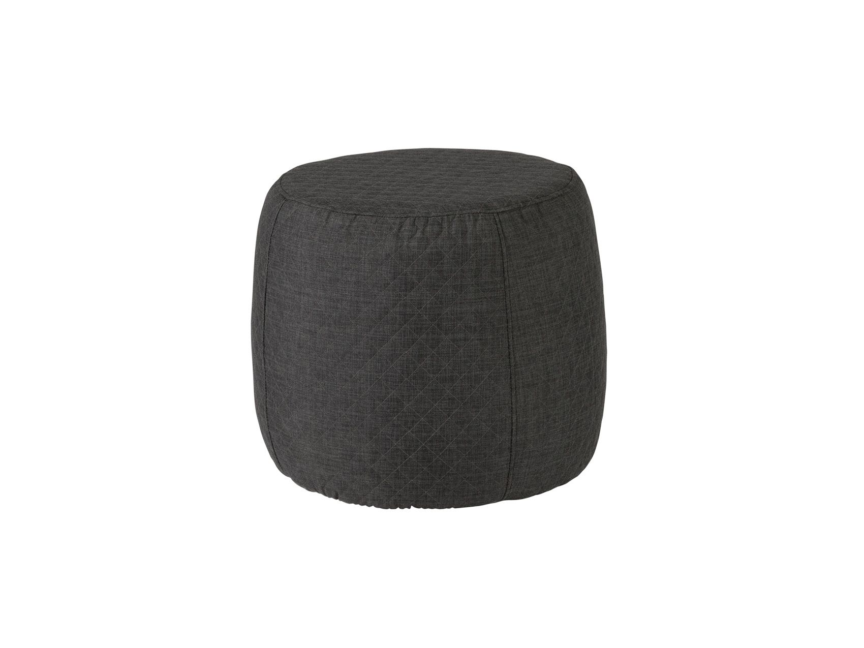 EXOTAN DOMINO OTTOMAN BLACK