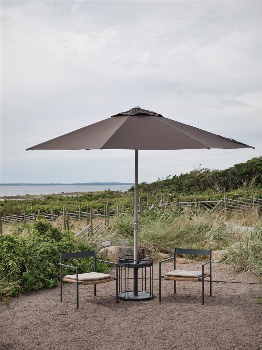 Brafab Lounge Sessel DK Aluminium/Kunststoffgeflecht Anthrazit