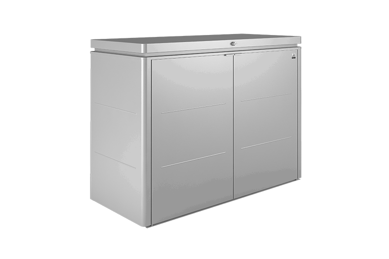 Biohort HighBoard Aufbewahrungsbox 200 (200 x 84 cm) quarzgrau-metallic keine Montage ZWISCHENBODEN HIGHBOARD 200