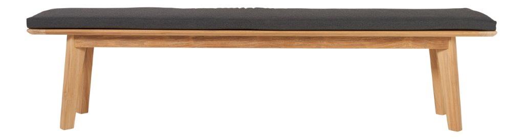 Traditional Teak Gartenbank Luna 202 cm Teakholz