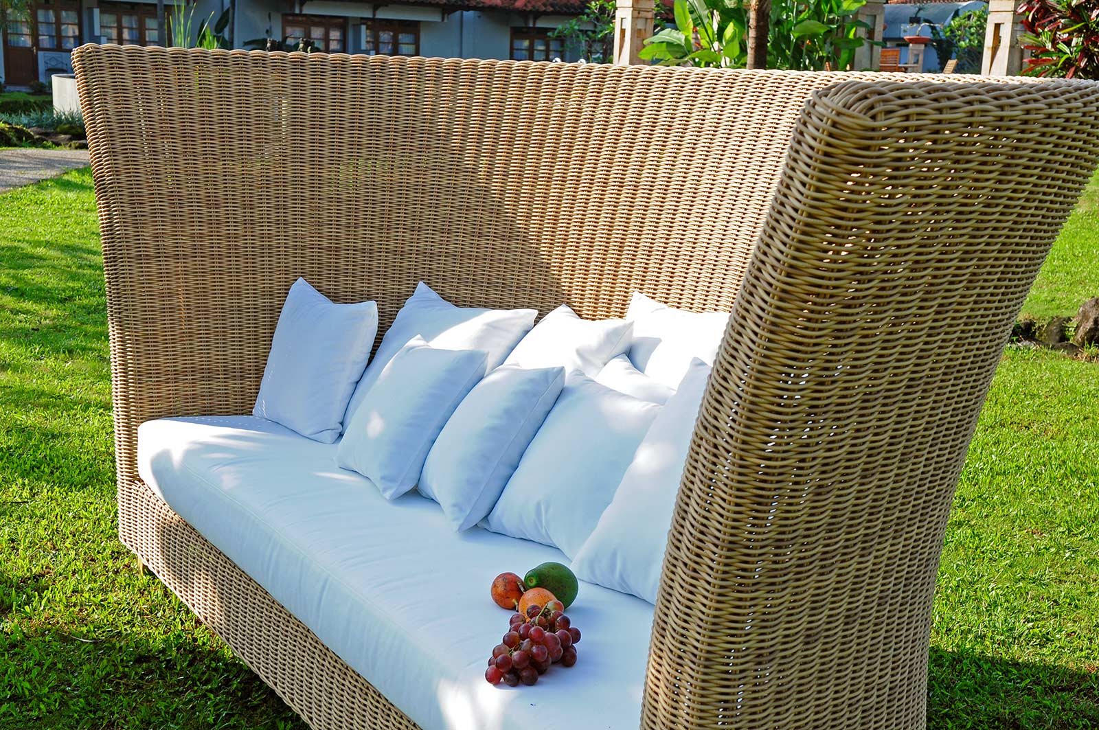 Großes Sofa Laguna weiß