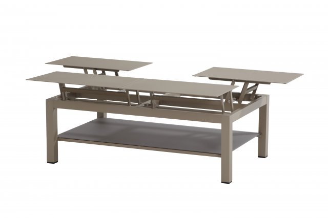Forest coffeetable 120 x 72 x 40 cm. Matt Taupe
