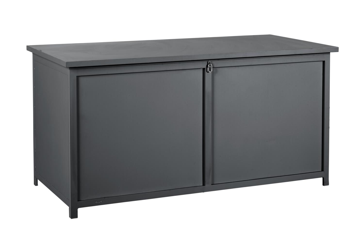 Brafab Kissenbox Hide Groß anthrazit  L177 x B 85 x H 99 cm